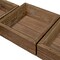 Ekena Millwork Square, Closed Back, Vintage Farmhouse Shadow Box Shelves, Barnwood Decor Collection, PK3 DECR15SBSQCBBR - alternate 3